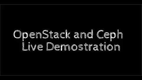 OpenStack & Ceph Live Demonstration