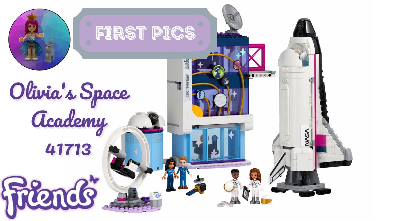 LEGO Friends Olivia\'s Space Academy First Pictures 41713 - YouTube