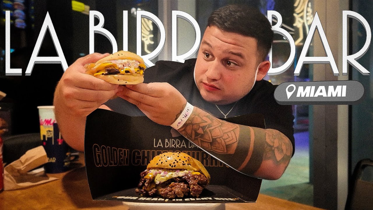 LA BIRRA BAR USA 🇺🇸 ¿LA MEJOR DE MIAMI?🍔