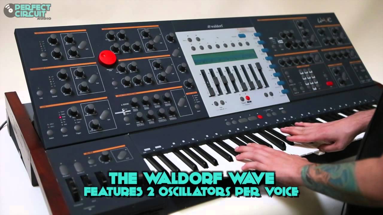 waldorf wave demo youtube wave demo