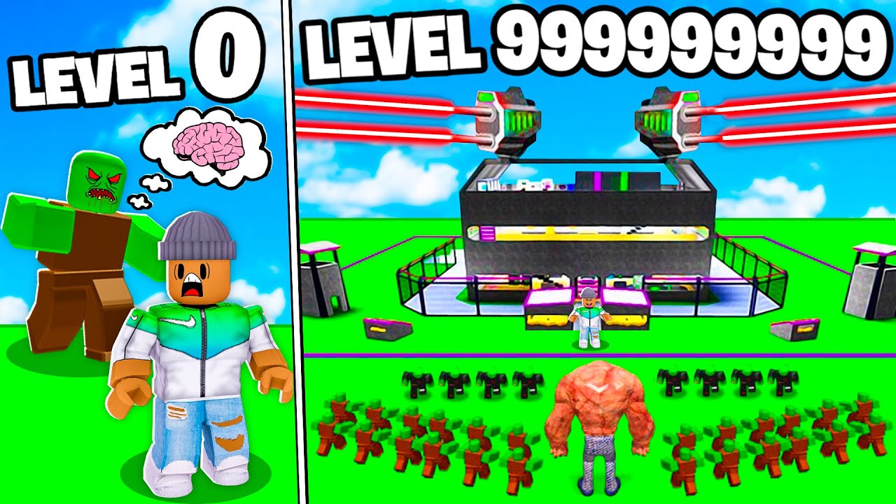 I Built A Level 999 999 999 Roblox Zombie Defense Tycoon Youtube - team zombie cave defence 3 v19 roblox