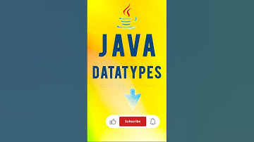 Java DataTypes | Java Programming | Coding Draft by Kanika