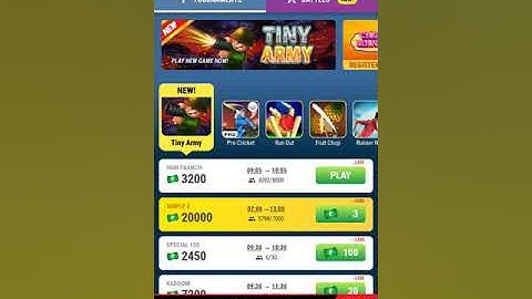 How to play new #mpl tiny army #game and earn more #money