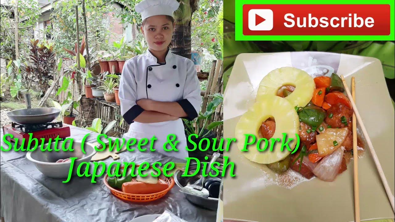 Subuta (Sweet &Sour Pork) JAPANESE DISH Subuta Japanesedish Japanese dish for the first time