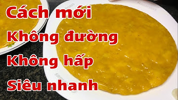 BÁNH CHUỐI không hấp không đường chuẩn ngon an toàn sức khỏe .