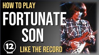 Fortunate Son - Creedence Clearwater Revival | Guitar Lesson