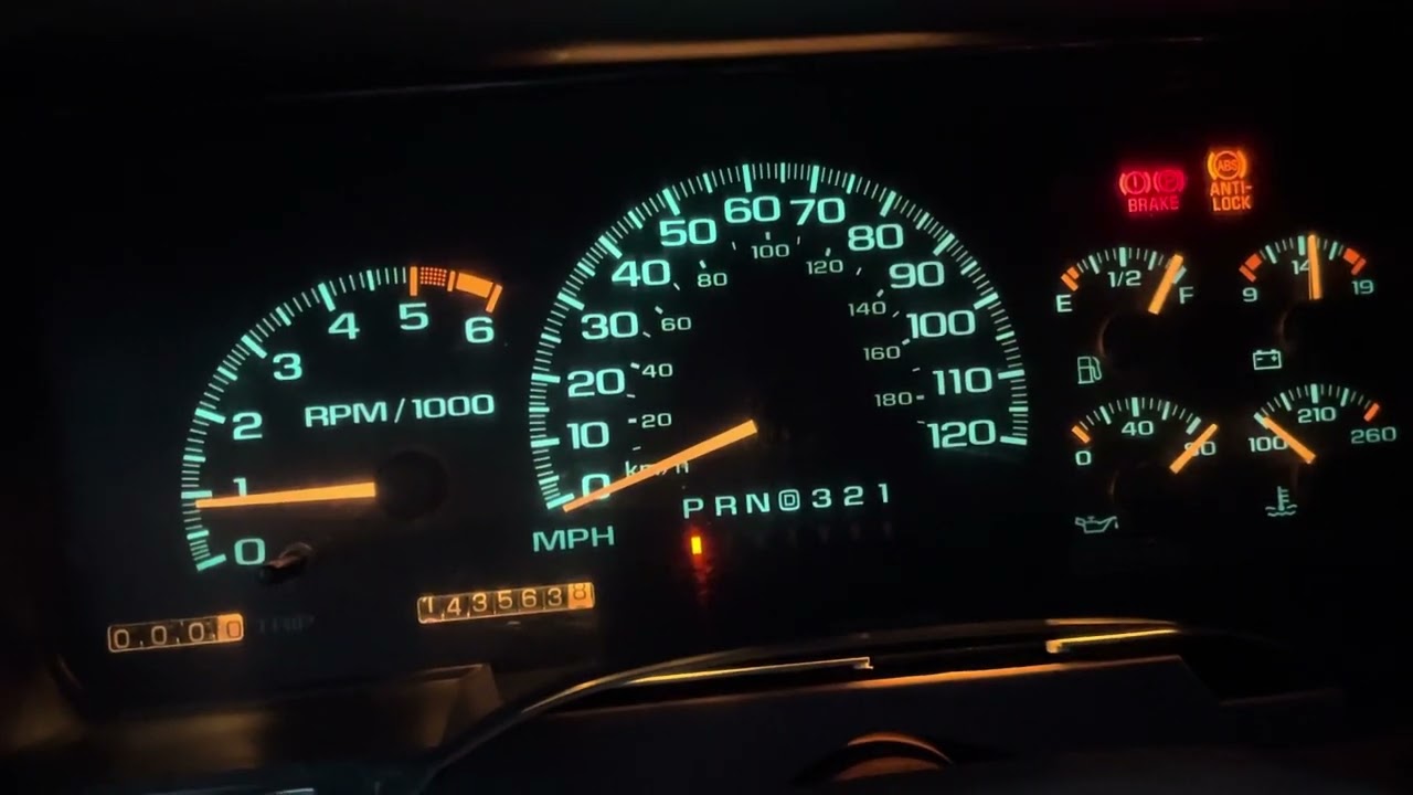 1999 Escalade Gauge Cluster