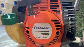 Husqvarna 128R. Когда любишь побольше смазки.!