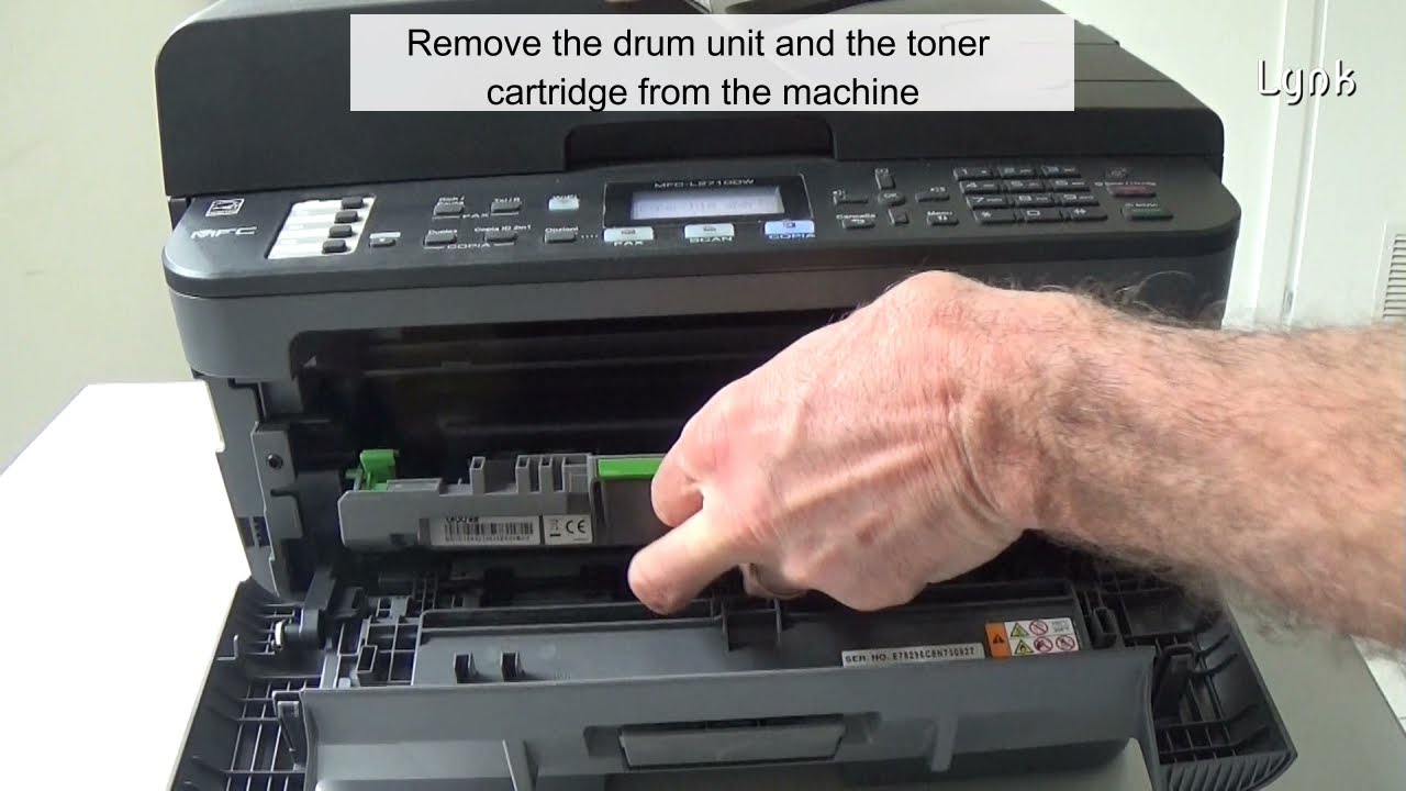 Brother Multifunction Printers MFC-L2710 L2730 L2750 Replace the Toner  Cartridge - YouTube