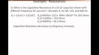20. Circuits - Reactance