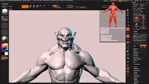 ZBrush tutorial: Render an Orc from The Hobbit, Part 1