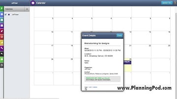 Calendar Manager - Planning Pod