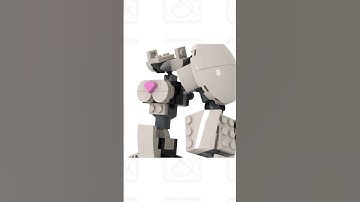 LEGO 31133 White Rabbit Mech Custom