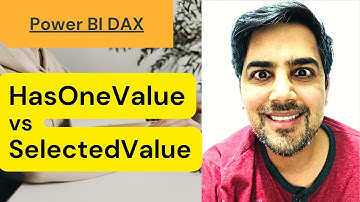 DAX HASONEVALUE and SELECTEDVALUE functions - 25 (Power BI Training)