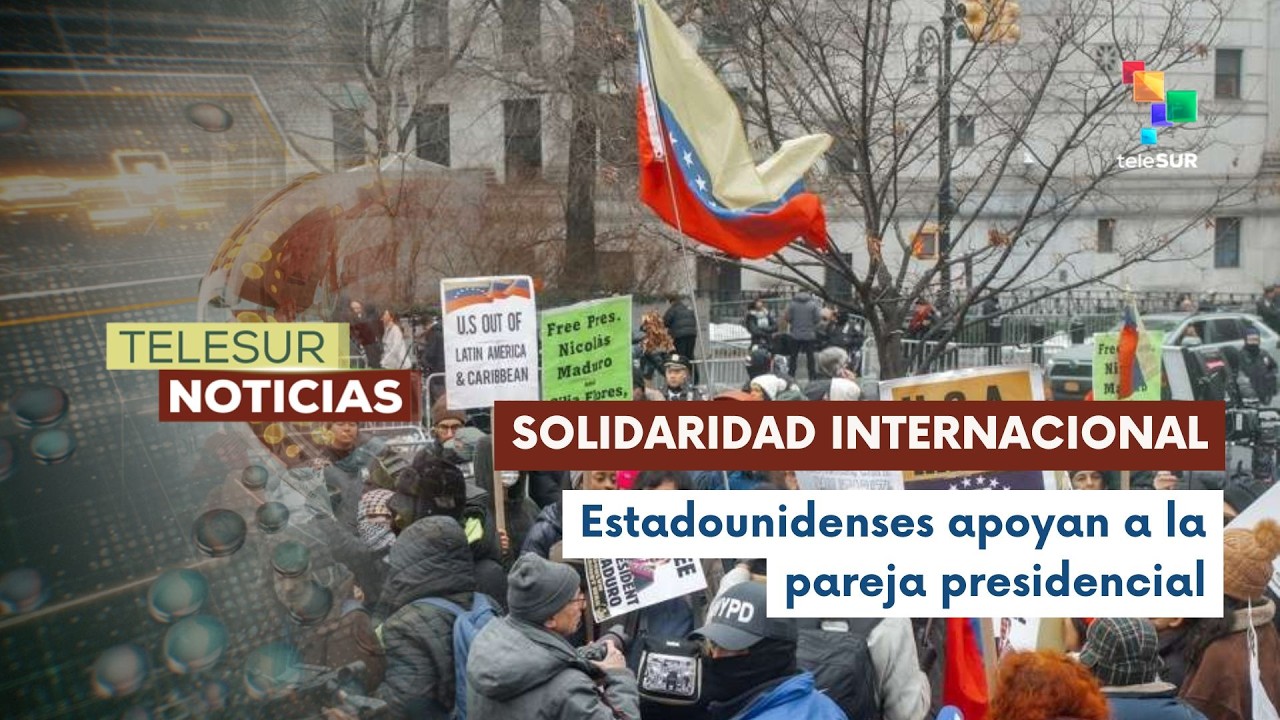 Estadounidenses exigen liberación de la Primera Dama Cilia Flores en el Día de la Mujer