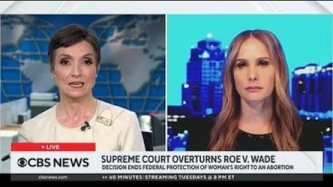 Row v Wade and Mental Health - CBS Evening News - ...
