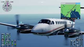MSFS Beechcraft King Air 350i Autopilot and ILS -NO FMS NOW IN 40TH EDITION SO USE GPS AS SETTING!