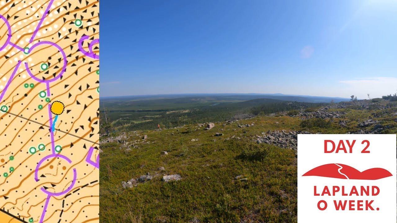 Lapland O-Week, day 2  || Orienteering Headcam video
