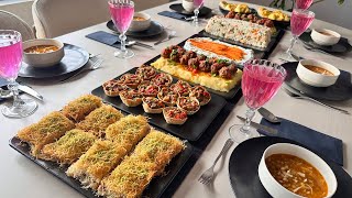 Mesa de cena | Menú de invitados | Preparativos de la mesa de invitados