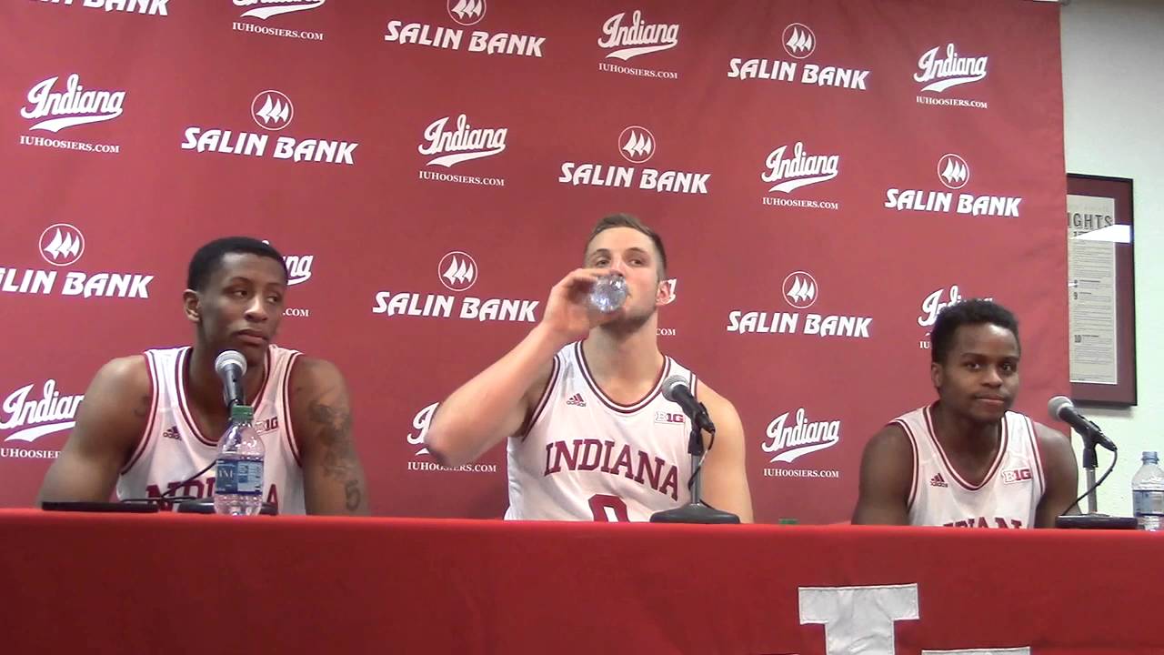 IU Players Postgame Illinois Jan 19 2016 YouTube