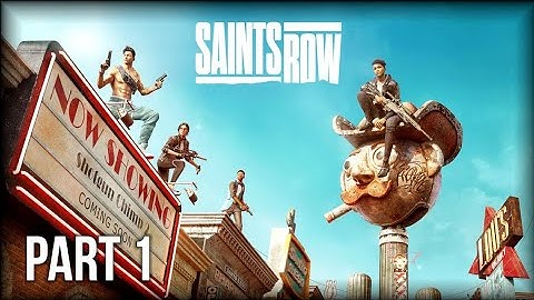 Saints Row First F₩*!ing Day PS5 4K QUALITY MODE Gameplay Part 1 @ohnogamezarc