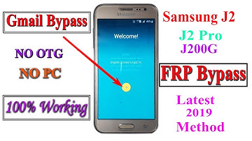 Samsung J2 Bypass Frp//Remove Google Account Lock New Method 2019