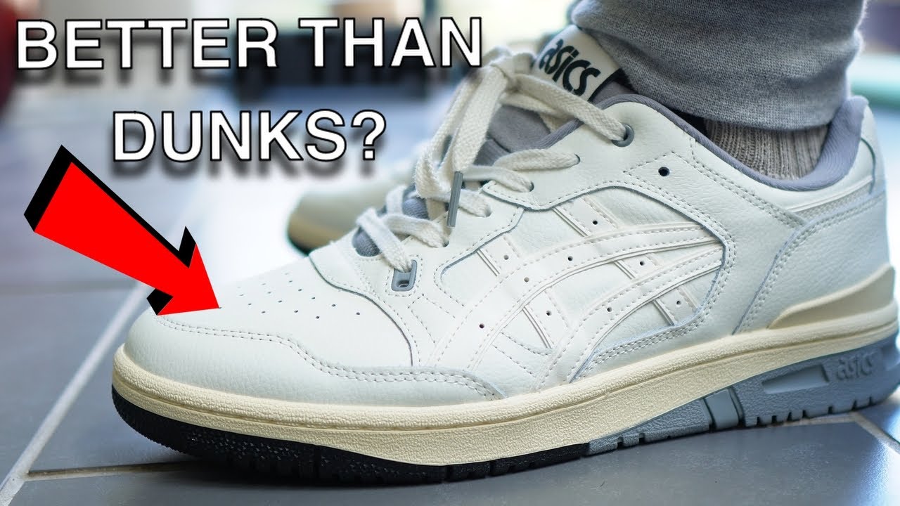 ARE THESE ASICS BETTER THAN DUNKS AND 550'S? Asics EX89 ballaholics review  and on foot.