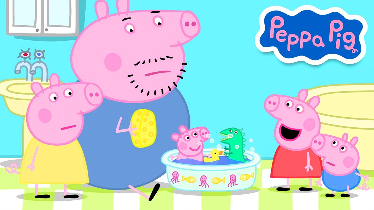 Peppa y George conocen a Baby Piggy 🐷🍼 Toons Mania - Mundo Animado
