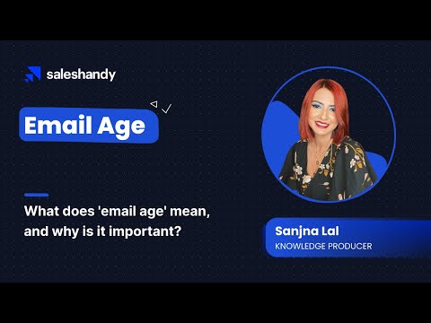 Saleshandy 3.0 ?| Email Age ?