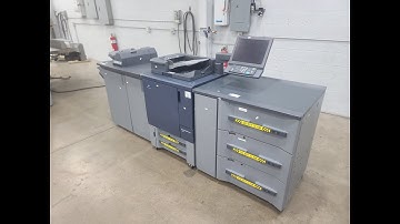 2017 Konica Minolta AccurioPrint C2070 Digital Press