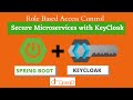 Secure Spring Boot Microservices with Keycloak