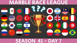 Marble Race League Season 41 DAY 7 Marble Race in Algodoo