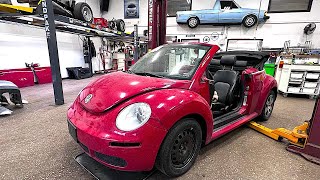 2006 VW Beetle Convertible 2.5 Parts Car Tour