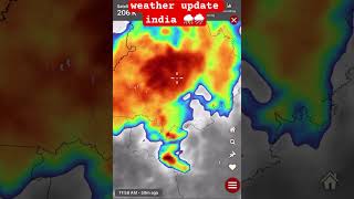 heavy monsoon rain Punjab today 🌦#weather #punjab #haryana #weatherpunjab places