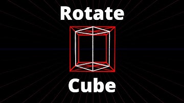 How to Rotate a Perfect Cube in One Point Perspective