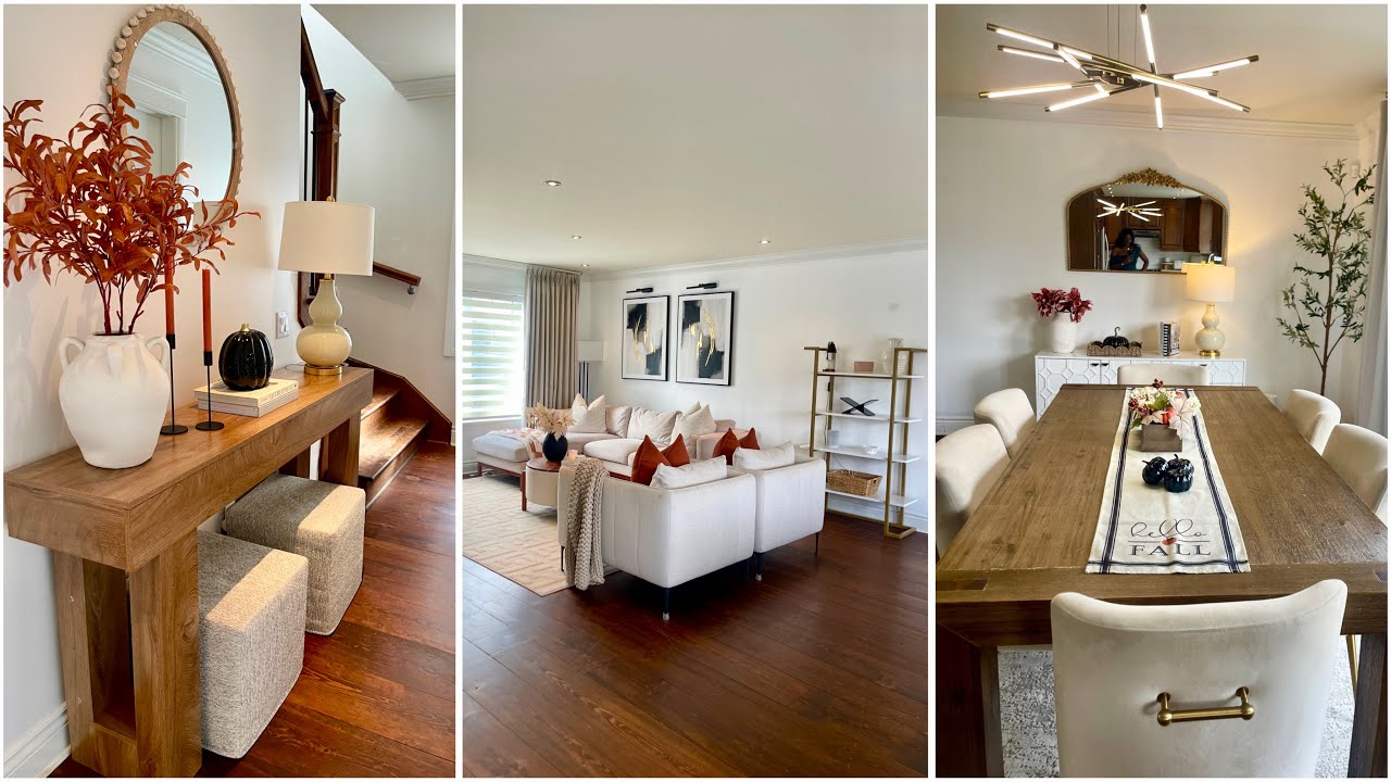 🍂DU NOUVEAU DANS MON SALON 🍂 DÉCORATION MAISON 🍂MON NOUVEAU MIROIR EST LÀ!!! DECO SALON ROOM TOUR