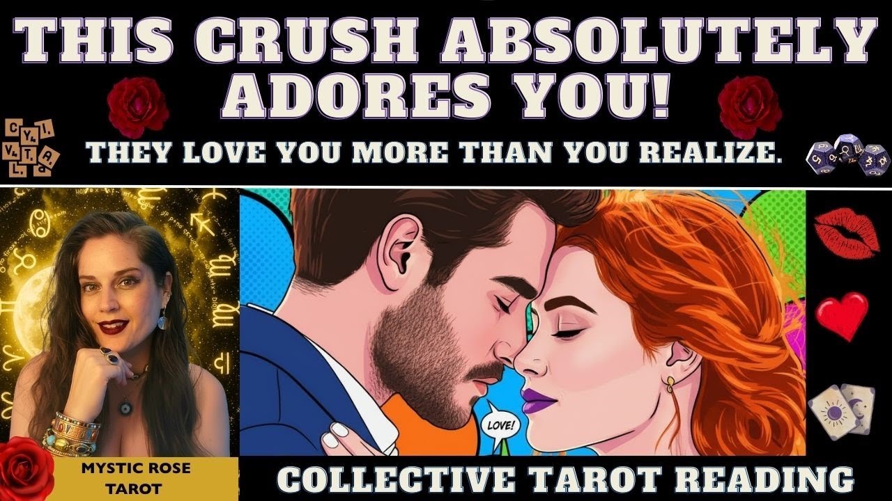 Этот краш тебя просто обожает! Он любит тебя больше, чем ты думаешь. Tarot Collective