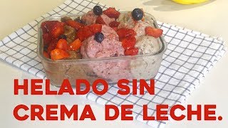 Helado SIN CREMA DE LECHE CON 2 INGREDIENTES - SUPER FACIL - Claudio Us