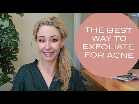 How to exfoliate for acne