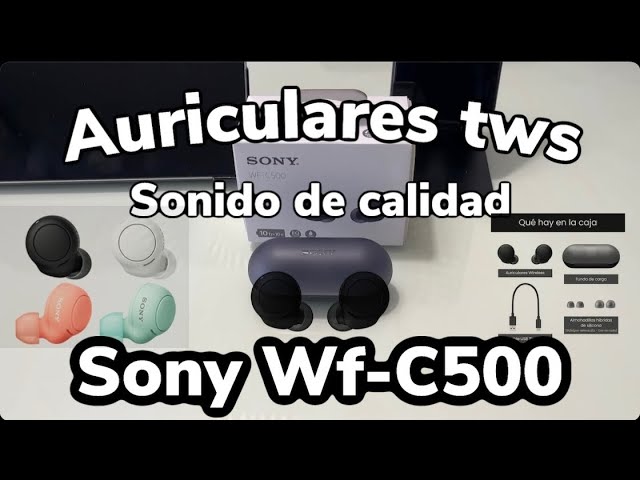 Sony WF-C500 Auriculares TWS. Sonido de calidad 