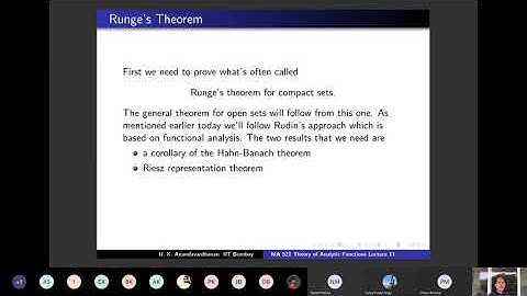 MA521 Theory of Analytic Fuctions Lecture 11