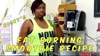 Nicky is trying out a new smoothie recipe with the nutri ninja auto iq
to hopefully get rid of constipation and bloating. purchase ht...