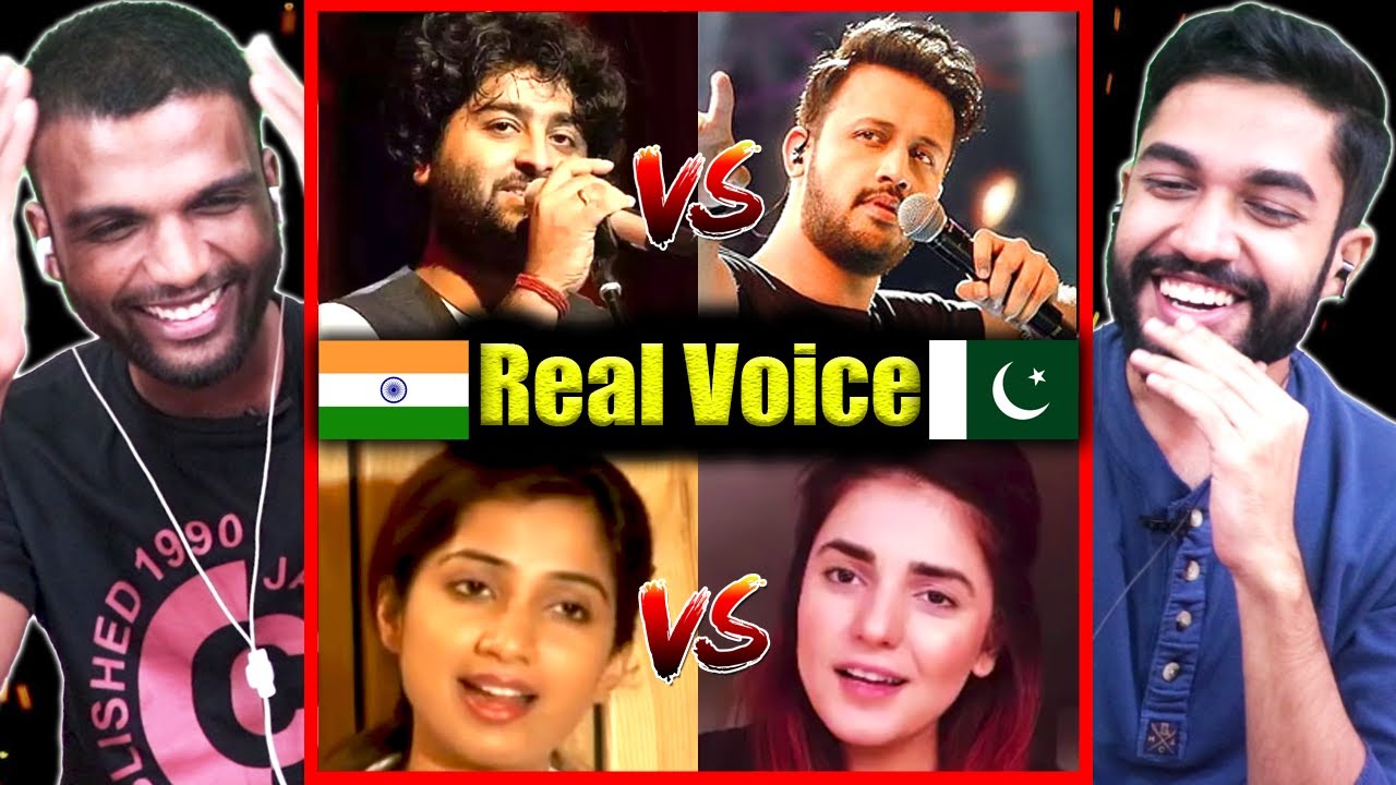 Indian vs Pakistani Singers without Autotune  Whos Better