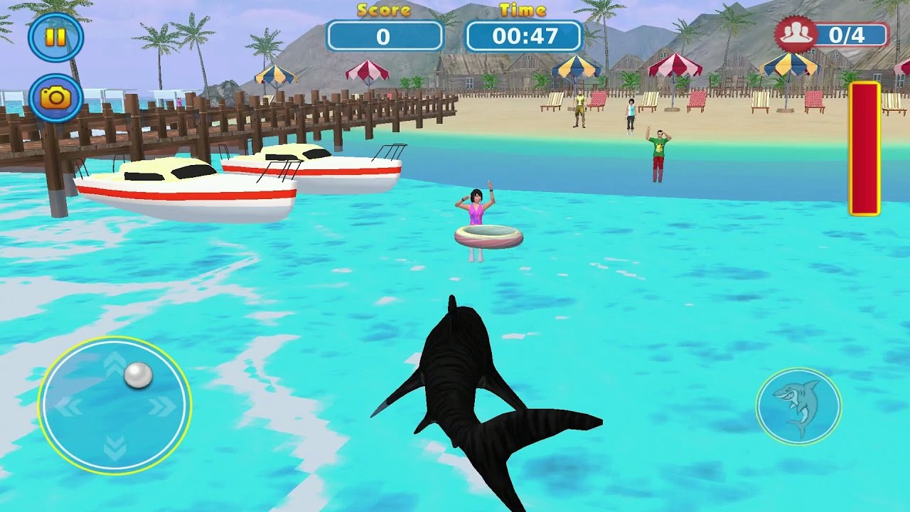 Shark Attack Wild Simulator Android Gameplay #1 - YouTube