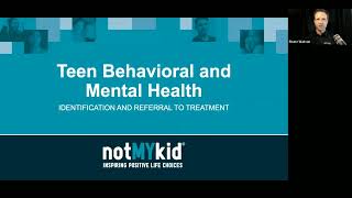 Teen Behavioral Health Identification and Referral Training