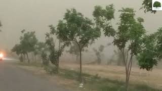 Thunderstorm in Delhi India | Dust storm in India 2018
