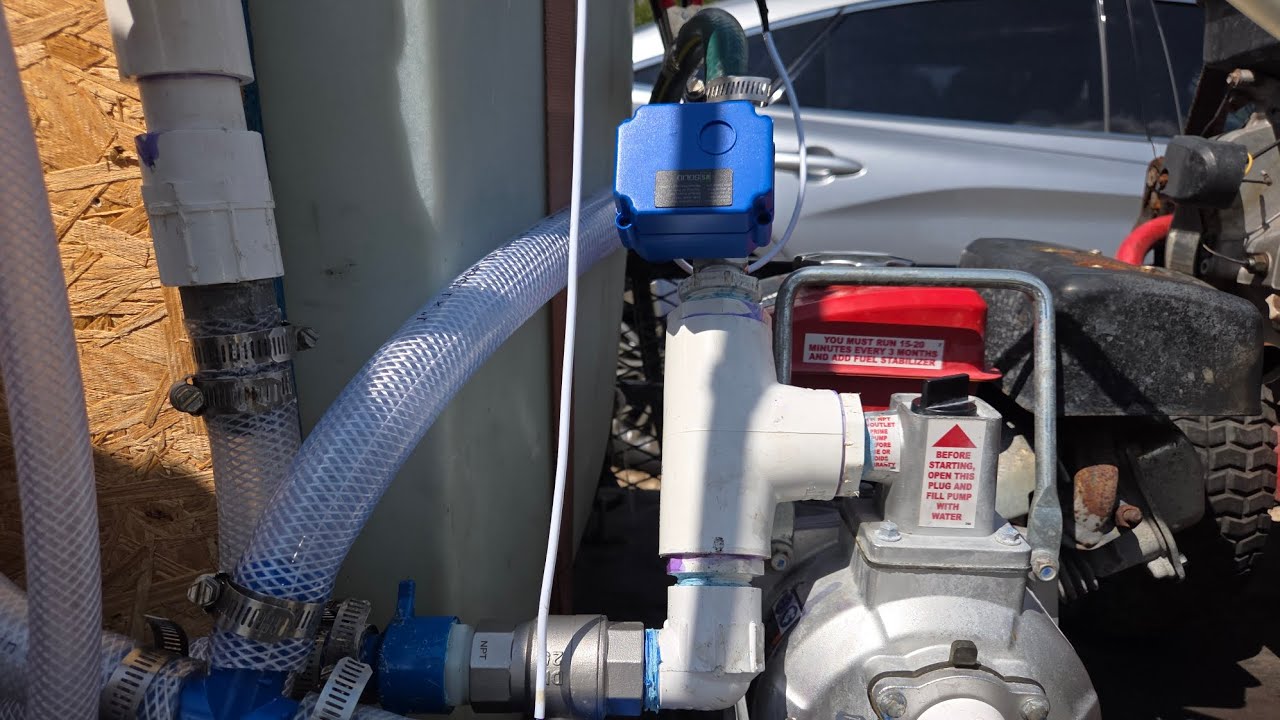 DIY and install of a remote controlled electric ball valve bypass for a ...
