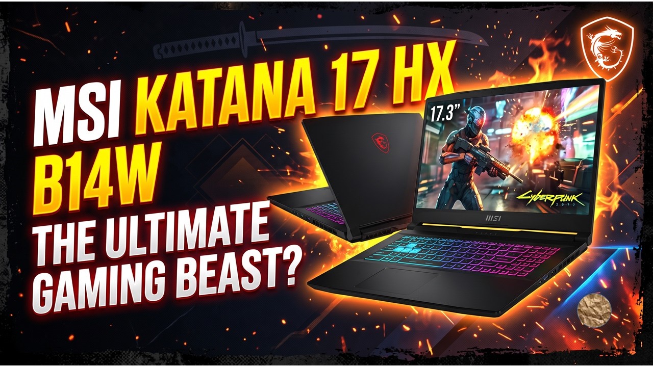 ? MSI Katana 17 HX B14W Review | Powerful RTX Gaming Laptop with 