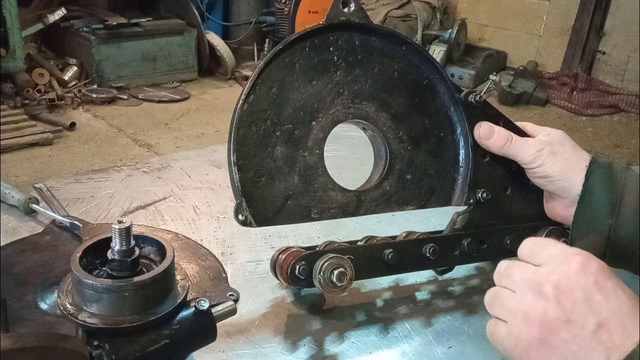 станок для резки транспортерной ленты. - YouTube