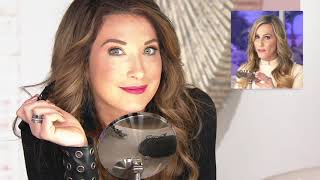 simplehuman 5" Mini Sensor Mirror w/10x Magnification & Travel Case on QVC